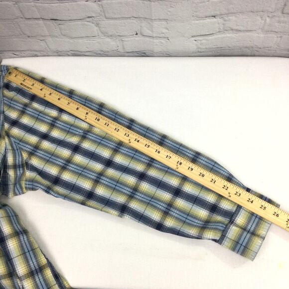 Duluth Trading Co Men's Plaid Flap Pockets Oxford Button Down Casual Shirt 3XL - Picture 12 of 13